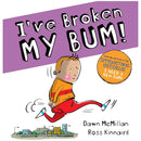 New Bum Series 7 Books Collection Set by Dawn McMillan (I Need a New Bum!, I've Broken My Bum!, My Bum is SO NOISY!, My Bum is on the Run!, My Bum is SO CHEEKY!, My Bum is SO SPOOKY!, My Bum is SO CHRISTMASSY!)