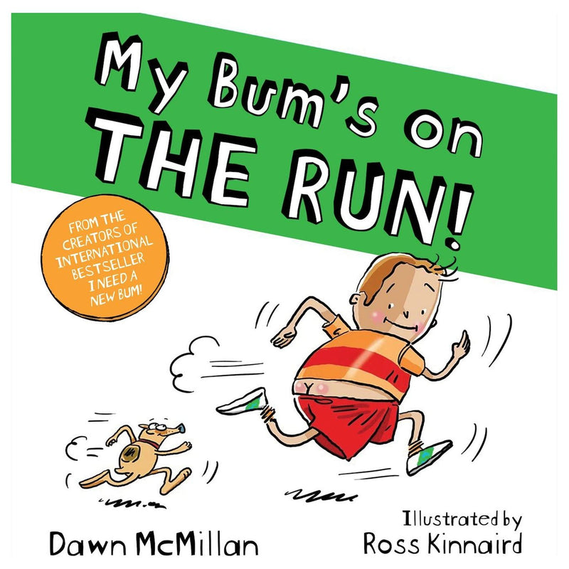 New Bum Series 7 Books Collection Set by Dawn McMillan (I Need a New Bum!, I've Broken My Bum!, My Bum is SO NOISY!, My Bum is on the Run!, My Bum is SO CHEEKY!, My Bum is SO SPOOKY!, My Bum is SO CHRISTMASSY!)