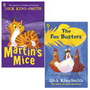 Dick King Smith Collection 2 Books Set (The Fox Busters and Martin's Mice)
