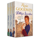 Rosie Goodwin Dilly's Story Series 3 Books Collection Set (Dilly's Sacrifice, Dilly's Lass, Dilly's Hope)