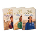 Rosie Goodwin Dilly's Story Series 3 Books Collection Set (Dilly's Sacrifice, Dilly's Lass, Dilly's Hope)