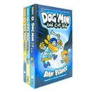 Dog Man: The Cat Kid Collection Books 4–6 Set by Dav Pilkey – Graphic Adventure Collection for Kids