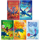 Dragon Realm Series 5 Books Collection Set By Katie Tsang, Kevin Tsang (Dragon Mountain, Dragon Legend, Dragon City, Dragon Rising, Dragon Destiny)