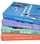 Elena Armas Collection 4 Books Set (The American Roommate Experiment, The Fiance Dilemma, The Spanish Love Deception & The Long Game)