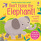 Usborne Don't Tickle Wildlife Series 1 Collection 5 Books Set (Touchy-Feely Sound Books) Elephant, Lion, Tiger, Hippo, Polar Bear