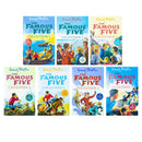 Enid Blyton Famous Five Series 7 Books Collection Set 21 Stories (3 Books in 1)