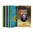 Fighting Fantasy RPG 5 Books Collection Set (6-10) Deathtrap Dungeon & Classic Adventure Gamebooks Collection