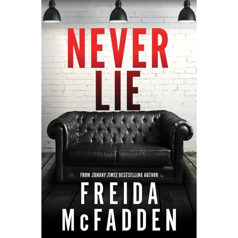 Freida McFadden Collection 4 Books Set (Never Lie, The Locked Door, The Coworker, The Crash)