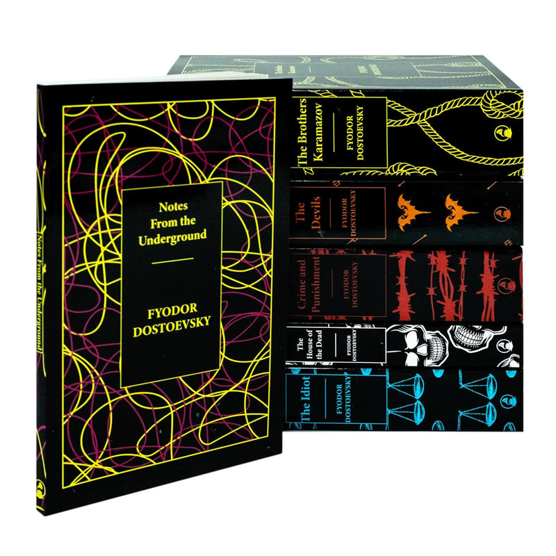 Complete Collection of Fyodor Dostoevsky 6 Books Set (Crime and Punish