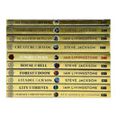 Fighting Fantasy Series You Are the Hero 10 Books Collection Set By Steve Jackson & Ian Livingstone (Island of the Lizard King,Appointment With F.E.A.R.,Deathtrap Dungeon,Creature of Havoc & More)