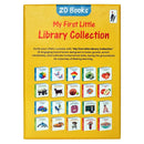 My First Little Library 20 Books Set Collection (Toys, Food, Things at Home, Baby objects, Sea Animals and More)