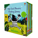 Usborne My First Phonics Reading Library 20 Books Collection Box Set (Phonics Readers) (WITH FREE AUDIO ONLINE Age 3+)