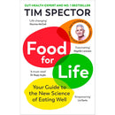 Food for Life and The Food for Life Cookbook 2 Books Collection Set by Tim Spector
