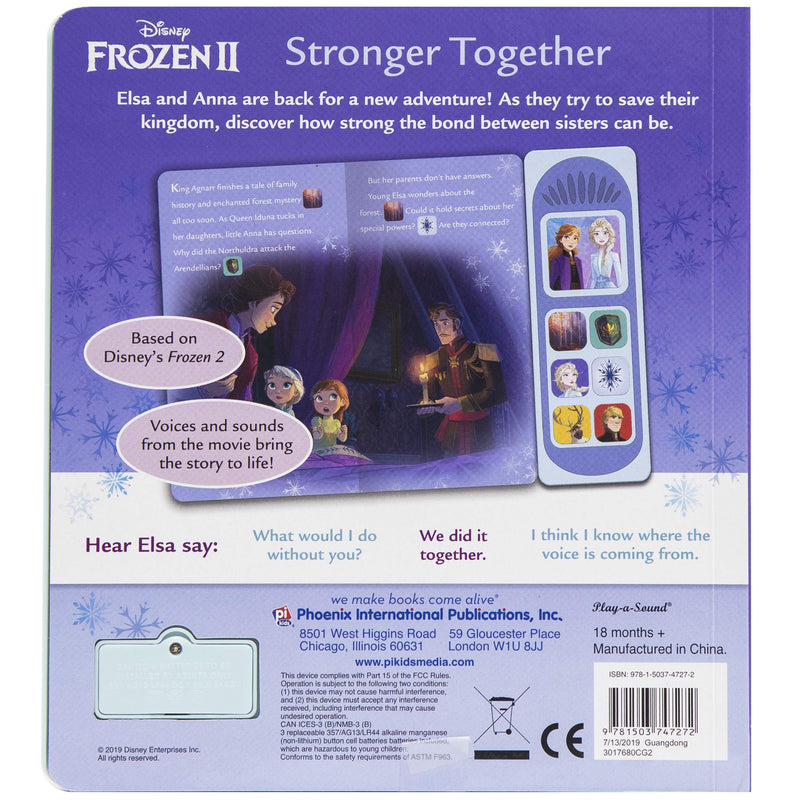 DAMAGE - Little Sound Book Film Tie in - Frozen 2: Stronger Together (Play-A-Sound) Board book