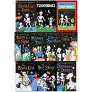 Funny Bones 10 Books Collection Set (Funnybones: A Bone Rattling Collection, The Ghost Train, The Pet Shop, Dinosaur Dreams, Bumps in the Night, Skeleton Crew, Mystery Tour, The Black Cat, Give the Dog a Bone, Funnybones) by Allan Ahlberg