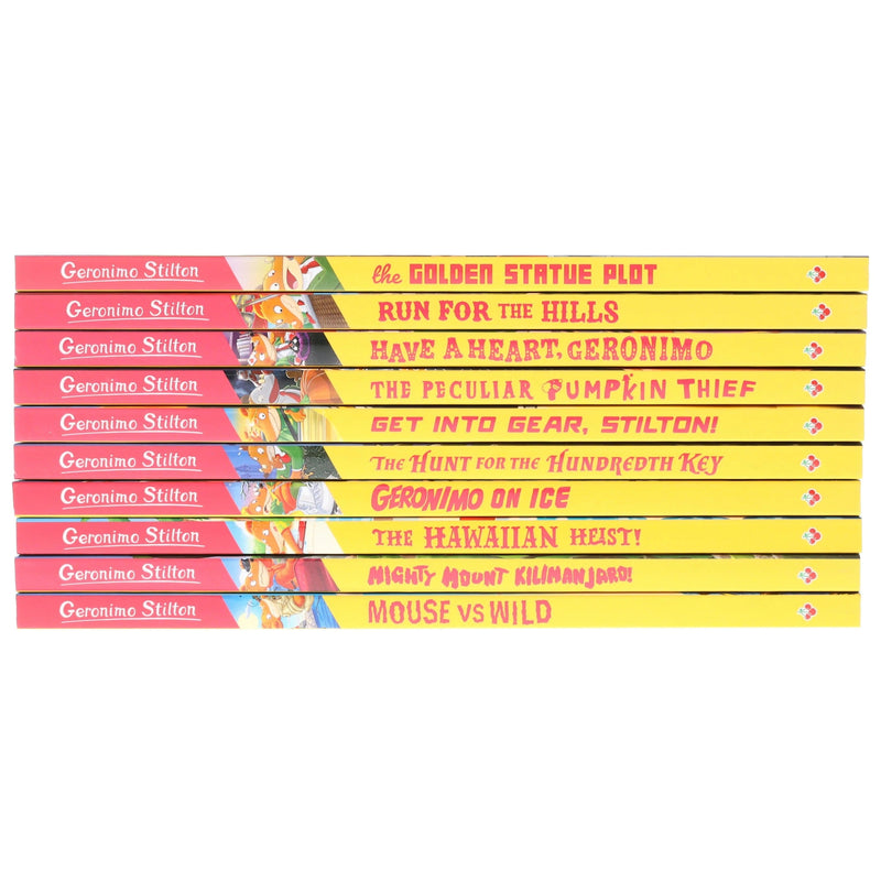 Geronimo Stilton The Illustrated 10 Book Collection (Series 7) Box Set