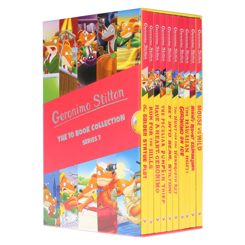 Geronimo Stilton The Illustrated 10 Book Collection (Series 7) Box Set