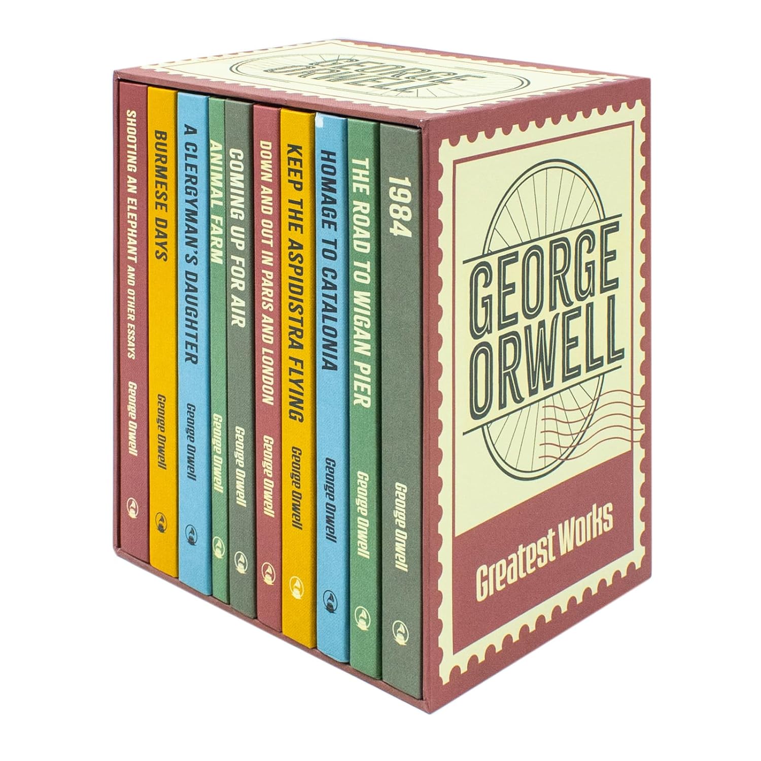 The Greatest Works of George Orwell 10 Books Hardback Collection – 198