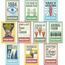 The Greatest Works of George Orwell 10 Books Hardback Collection – 1984, Animal Farm & Classic Literature Collection