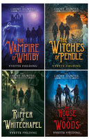 The Ghost Hunter Chronicles 4 Book Set By Yvette Fielding (The House In The Woods, The Ripper Of Whitechapel, The Witches Of Pendle, The Vampire Of Whitby)