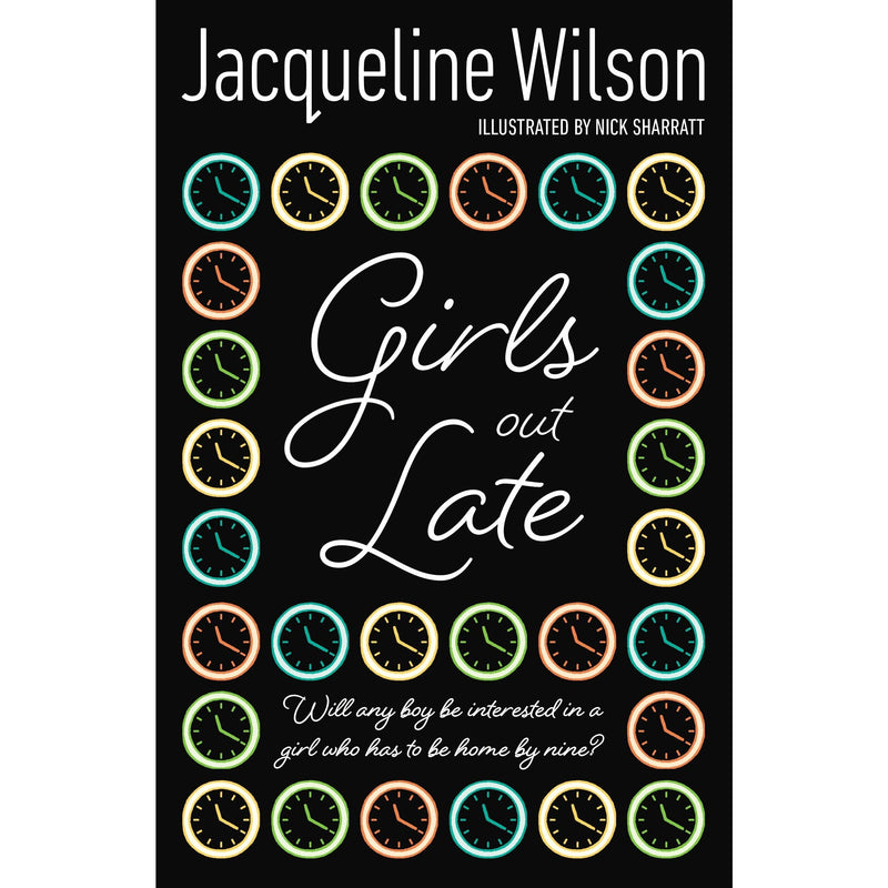 Jacqueline Wilson Girls Series 4 Books Collection Set (Girls in Love, Girls in Tears, Girls Under Pressure, Girls Out Late)