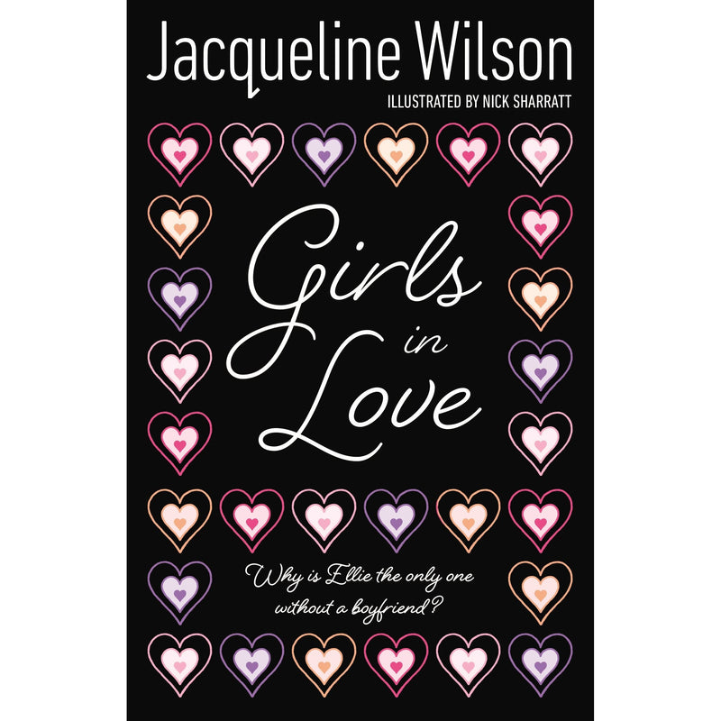 Jacqueline Wilson Girls Series 4 Books Collection Set (Girls in Love, Girls in Tears, Girls Under Pressure, Girls Out Late)