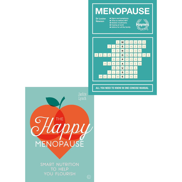 The happy menopause, Menopause Concise Manual (Hardback)2 Books Collection Set