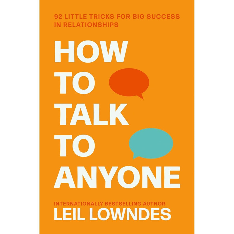 How To Talk To Anyone by Leil Lowndes and Hyperfocus by Chris Bailey 2 Books Collection Set