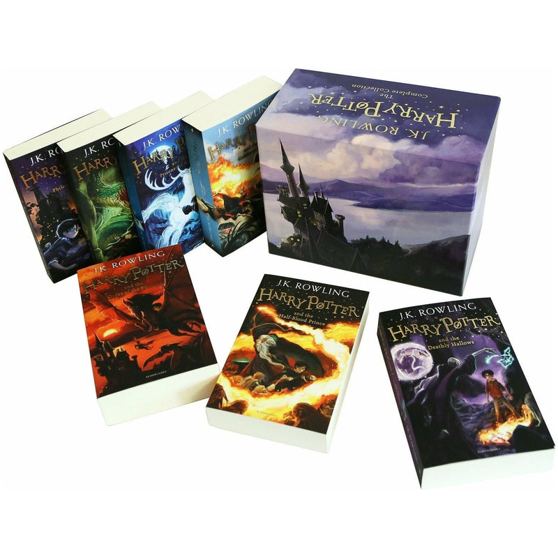 The Complete Harry Potter 7 Books Boxed Set (jk rowling books)