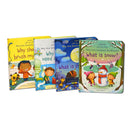 Usborne Lift-the-flap Series My Very First Questions and Answers Collection 4 Books Box Set