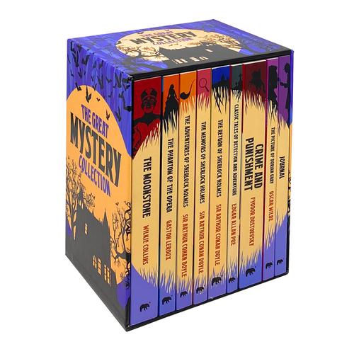 The Great Mystery Collection 9 Books Box Set With A Journal