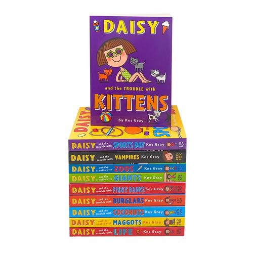Daisy And The Trouble Collection 10 Books Set By Kes Gray Daisy And The Trouble With Kittens Sport..