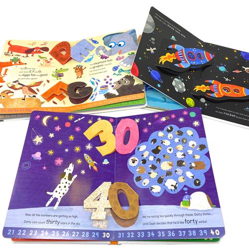 Little Learners Pop-Up Collection 3 Books Box Set (Beep-Beep and Zooms things that go, Dotty and Dash's 123, Alfie and Bet's ABC)