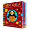 I WANT TO BE A... Series 4 Books Childrens Collection Set (Teacher, Firefighter, Astronaut, Doctor)