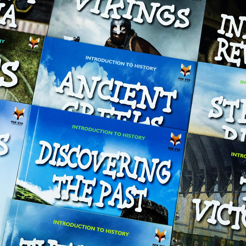Introduction to History for Beginners (Series 1) 10 Book Collection set: (Ancient China, Ancient Greek, Industrial Revolution, Celts, ... ... ... Strange Places, The Victorians, Vikings)