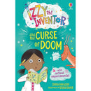 Izzy the Inventor Series By Zanna Davidson 6 Books Collection Set (The Unexpected Unicorn, The Curse of Doom, The Time Travelling Gnome, Teeny Tiny Ogres, The Elf Inspectors, The Scary Fairy)