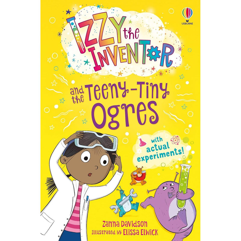 Izzy the Inventor Series By Zanna Davidson 6 Books Collection Set (The Unexpected Unicorn, The Curse of Doom, The Time Travelling Gnome, Teeny Tiny Ogres, The Elf Inspectors, The Scary Fairy)