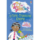 Izzy the Inventor Series By Zanna Davidson 6 Books Collection Set (The Unexpected Unicorn, The Curse of Doom, The Time Travelling Gnome, Teeny Tiny Ogres, The Elf Inspectors, The Scary Fairy)