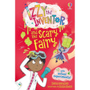 Izzy the Inventor Series By Zanna Davidson 6 Books Collection Set (The Unexpected Unicorn, The Curse of Doom, The Time Travelling Gnome, Teeny Tiny Ogres, The Elf Inspectors, The Scary Fairy)