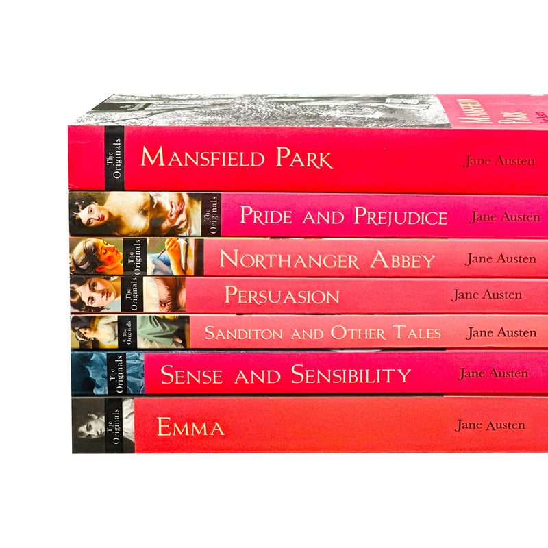 The Selected Works of Jane Austen 7 Books Collection Set