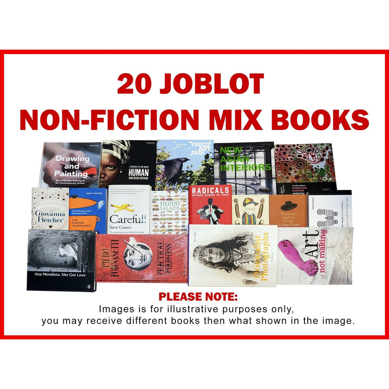 Joblot Wholesale of 20 Non-Fiction Books Collection Set Self-Help, Health, Biography, Cooking, Business, Craft,  Hobbies and more