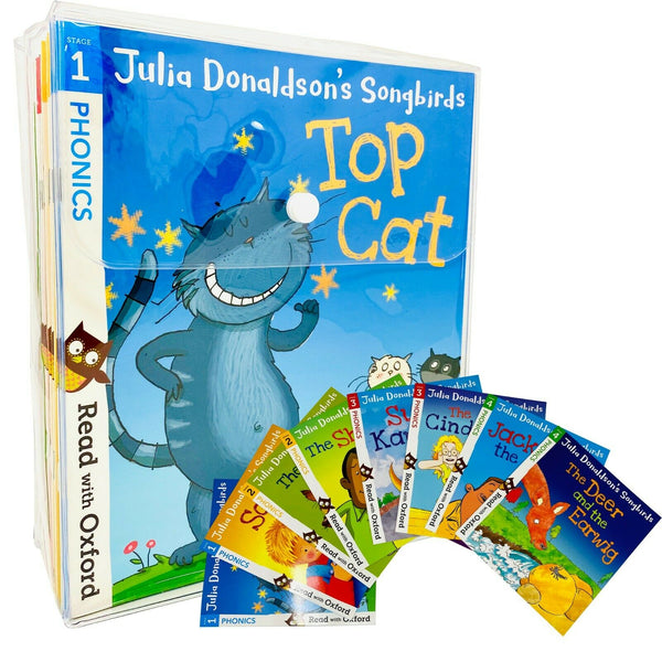 Julia Donaldson Songbirds Read with Oxford Phonics - 36 Books Collecti