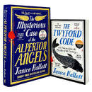 The Twyford Code and The Mysterious Case of the Alperton Angels By Janice Hallett 2 Books Set