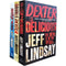 Jeff Lindsay Novel Dexter Series Collection 3 Books Set Double Dexter, Dexter is Delicious, Dexter by Design