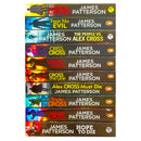 James Patterson Alex Cross Series 10 Books Collection Set (Fear No Evil, The People vs. Alex Cross, Criss Cross, Cross the Line, Deadly Cross & More)