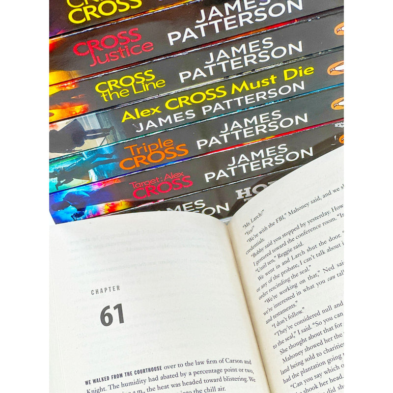 James Patterson Alex Cross Series 10 Books Collection Set (Fear No Evi