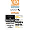 The Happy Index [HARDCOVER], The Dichotomy of Leadership [HARDCOVER], Fierce Leadership Collection 3 Books Set by James Timpson, Susan Scott, Leif Babin & Jocko Willink