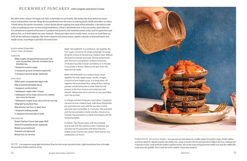 JoyFull: The Sunday Times Bestseller: Cook Effortlessly, Eat Freely, Live Radiantly by Radhi Devlukia-Shetty