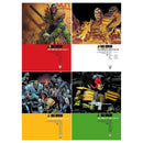 Judge Dredd Complete Case Files Volume 40-43 Collection 4 Books Set Series 9 By John Wagner