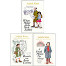 Judith Kerr Collection 3 Books Set - When Hitler Stole Pink Rabbit, Bombs on Aunt Dainty, A Small Person Far Away